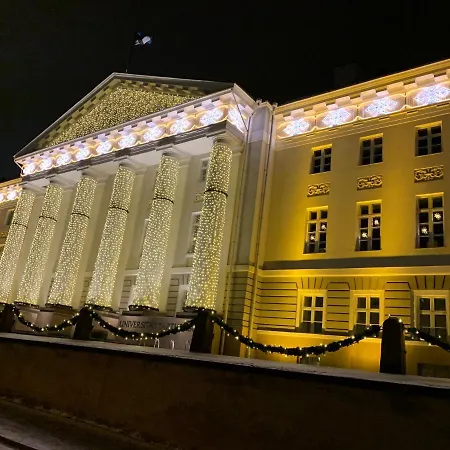 Apartmán Riia 10, 2-bedroom - 2 Big Beds 1 Extra Bed-parking Free *