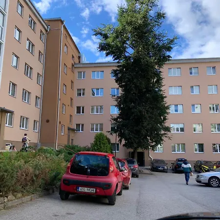 Apartmán Riia 10, 2-bedroom - 2 Big Beds 1 Extra Bed-parking Free