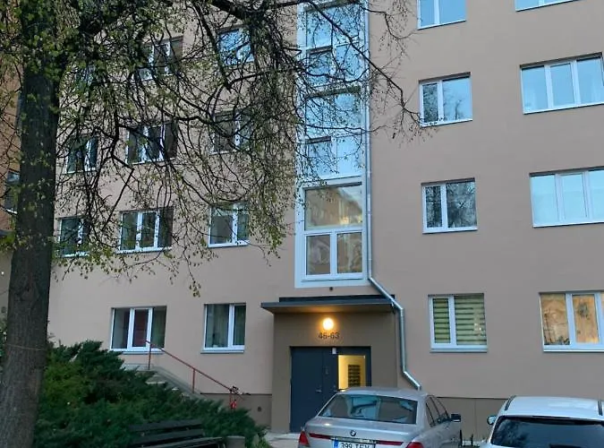 Apartmán Riia 10, 2-bedroom - 2 Big Beds 1 Extra Bed-parking Free Tartu